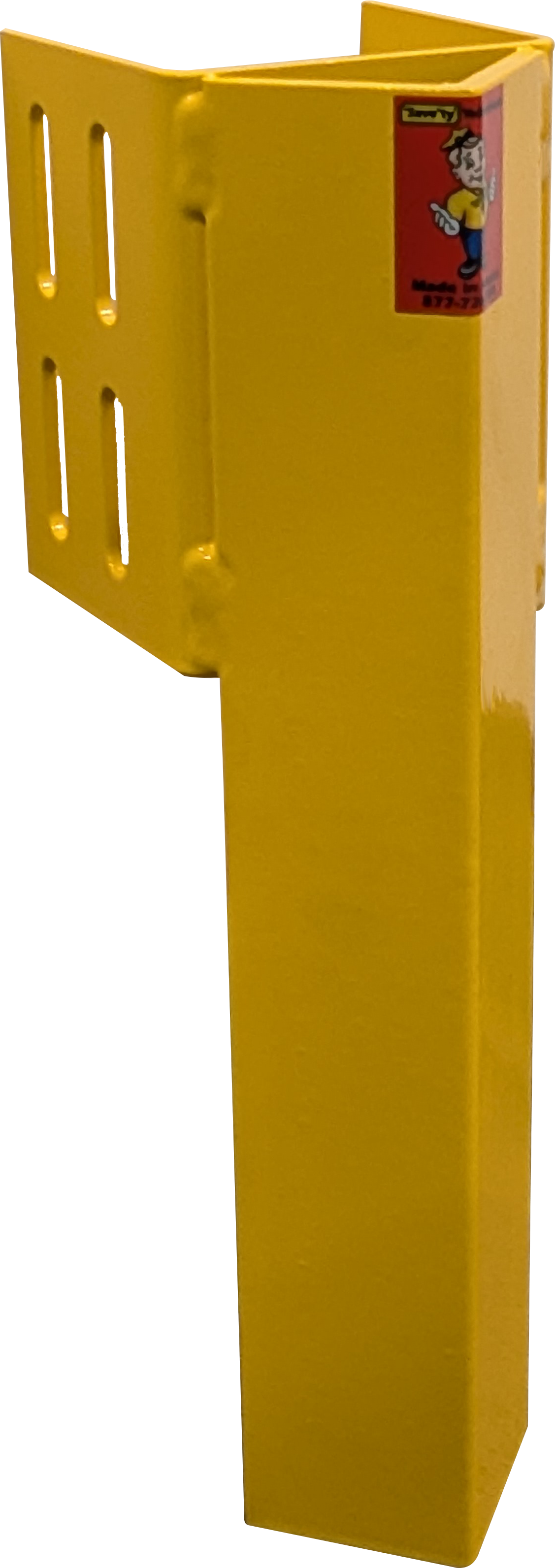 Slotted Post Protector On 